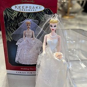 1997 Barbie Wedding Day Ornament by Hallmark - In Box